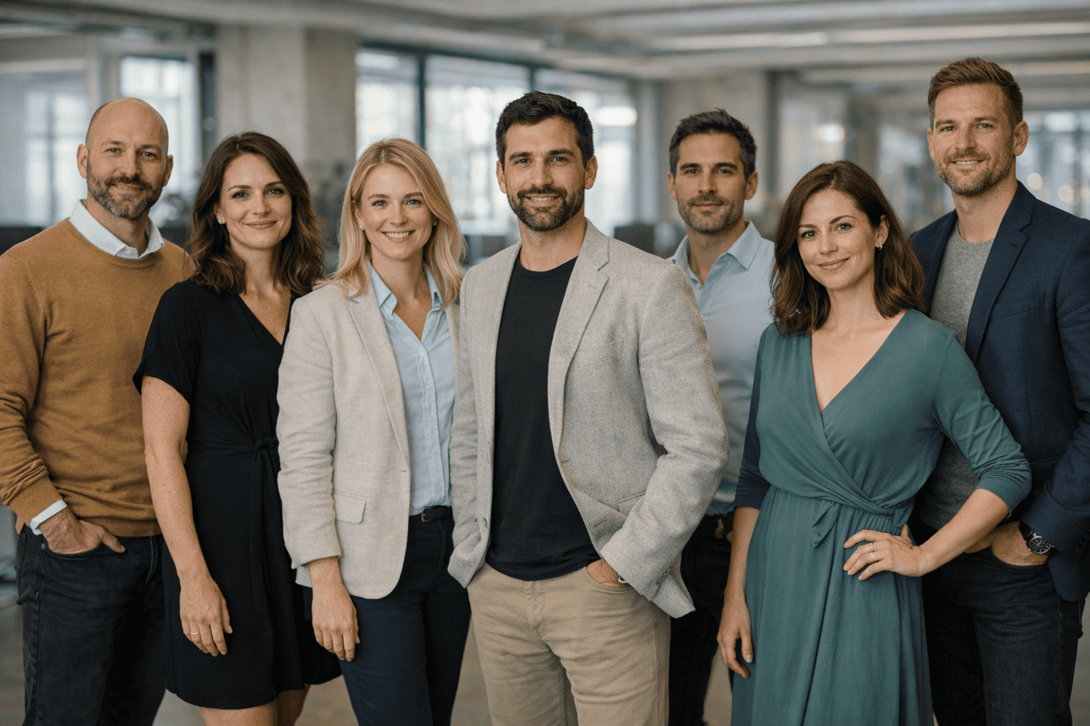 Team working on AI trading platform — Blask Finthra
